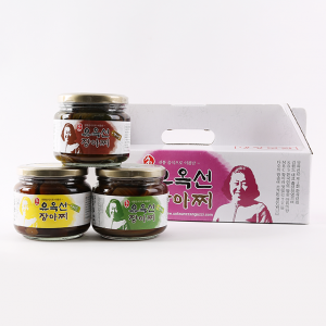 유옥선장아찌,[유옥선장아찌] 명이간장+야콘양념+샐러리간장 장아찌세트